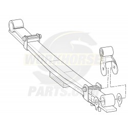 W0004329  - Spring & Shackle Asm - Rear LH (Can be used on RH side)